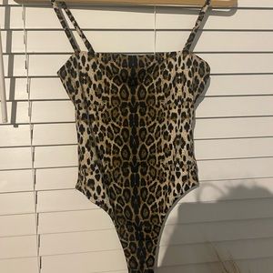 Leopard bodysuit
